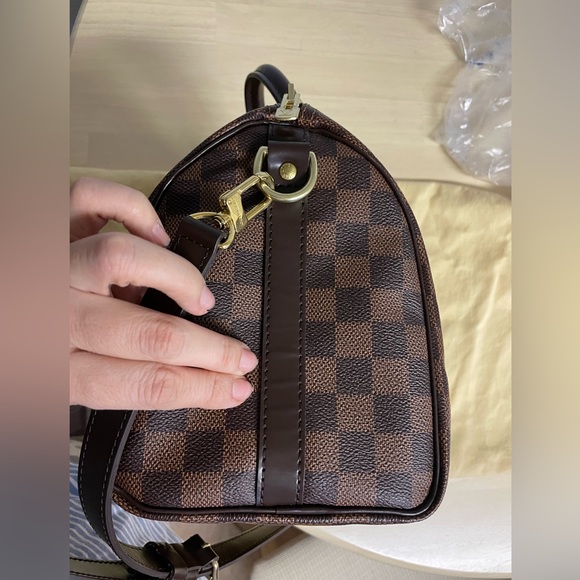 ***SOLD Louis Vuitton Speedy Bandoulière 25 in Damier Ebene - Picture 4 of 12